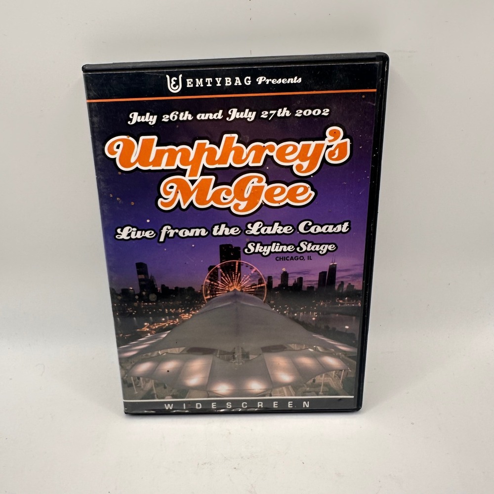 Umphrey's McGee Live from the Lake Coast DVD 2002 Chicago Skyline Stage Concert